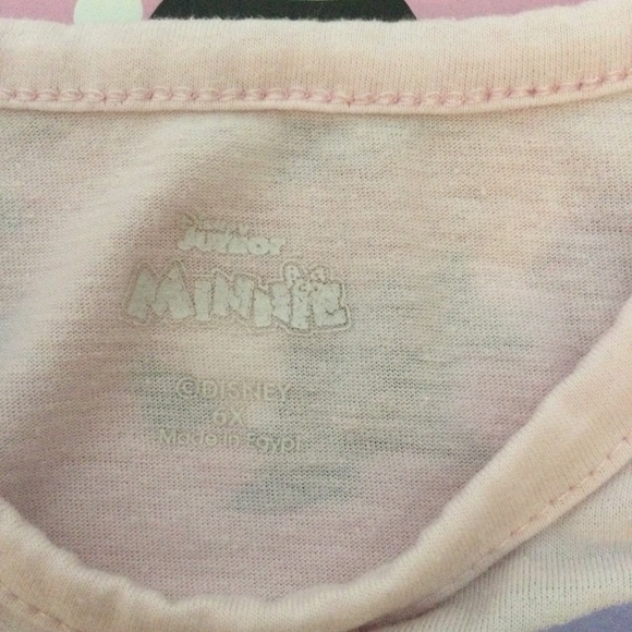 Girls Disney rainbow Minnie Mouse shirt. - Picture 3 of 8